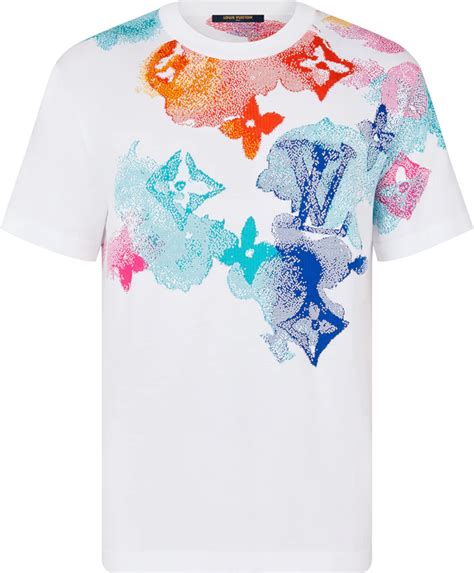 louis vuitton white t shirt mens|Louis Vuitton monogram shirt.